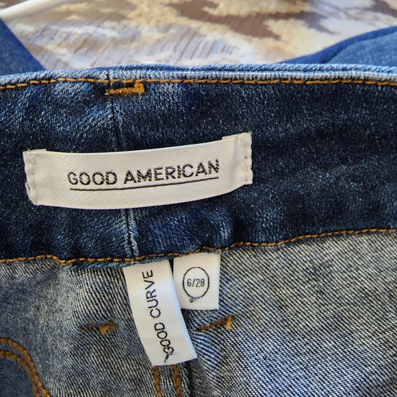 Good American Good curve High waisted Skinny jeans size 6/28 - Picture 5 of 6